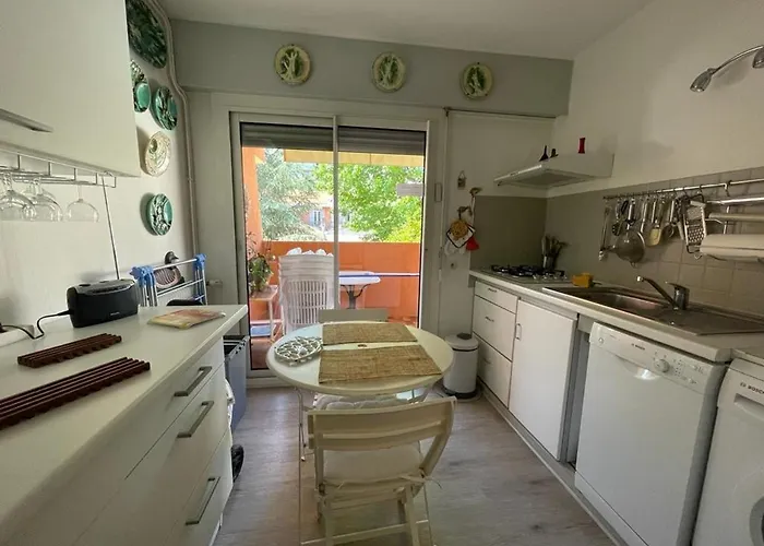 Διαμέρισμα Arcachon: T2 Avec Acces Direct A La Plage, Terrasse Et Parking Prive - Fr-1-474-59 Αρασόν